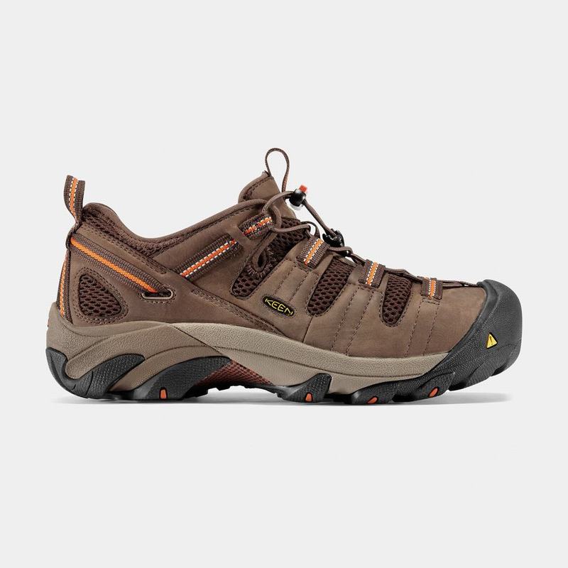 Keen Atlanta Cool Steel Toe - Erkek Iş Ayakkabısı - Kahverengi - Türkiye (634829ZON)